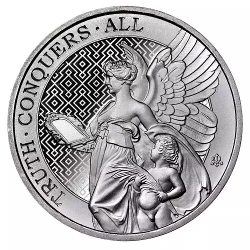 1oz Silver Coin - St. Helena, Truth Conquers All - 2022