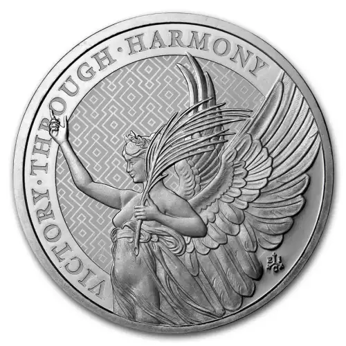 1oz Silver Coin - St. Helena, Victory - 2021