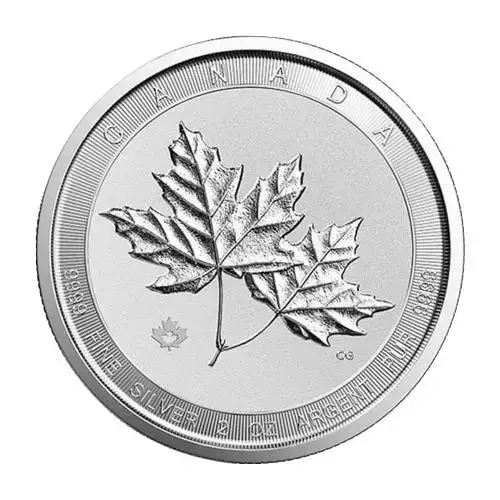 2 oz RCM Silver Twin Maples Silver Coin - Misc. Dated
