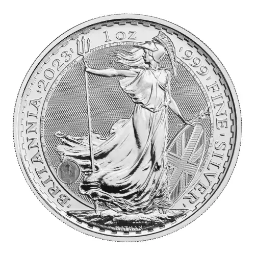 Royal Mint UK 1oz Silver Britannia (Queen) - 2023