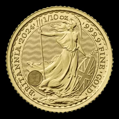 UK Gold Britannia 1/10 oz - 2024