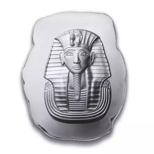 Argentia Silver Art - 5 oz Bar "King Tut" - Matte