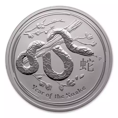 Australian 2oz Silver Year of the Snake - 2013