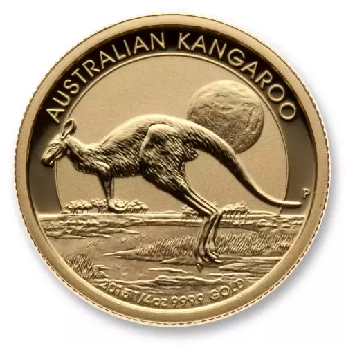 Australian Gold Kangaroo, 1/4oz - Backdated