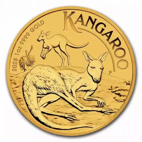 Australian Gold Kangaroo, 1 oz - 2025