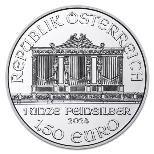 Austrian 1oz Silver Philharmonic - 2024
