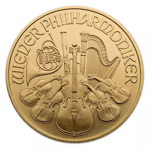 Austrian Gold Philharmonic, 1 oz - Backdated