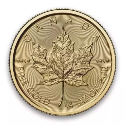 Canadian Gold Maple Leaf 1/4 oz 9999 - 2025