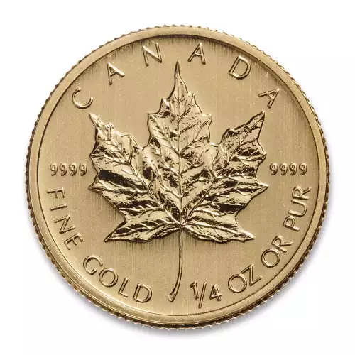 Canadian Gold Maple Leaf 1/4oz .9999 - Backdated