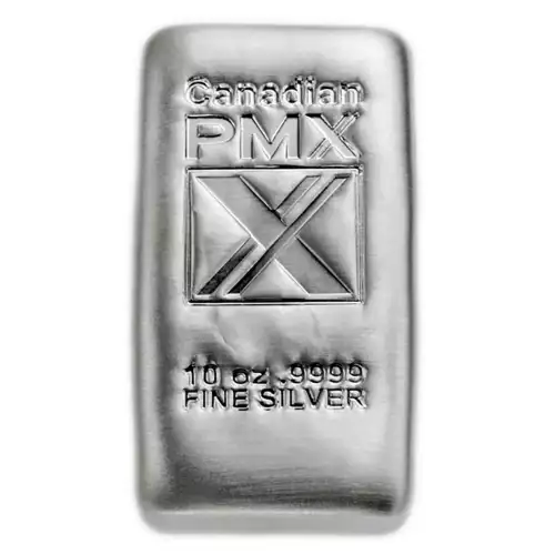 Canadian PMX Silver Bar 10 oz - Casted