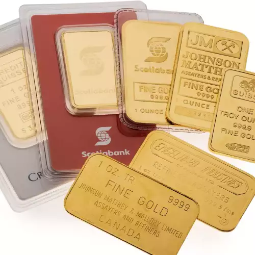 Misc Minted Gold Bar, 1 oz