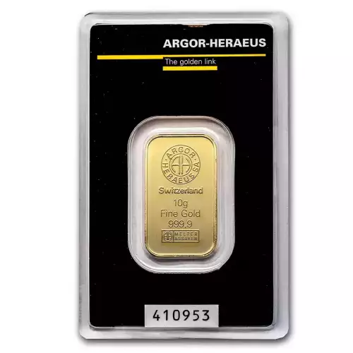 Misc Minted Gold Bar, 10 gram