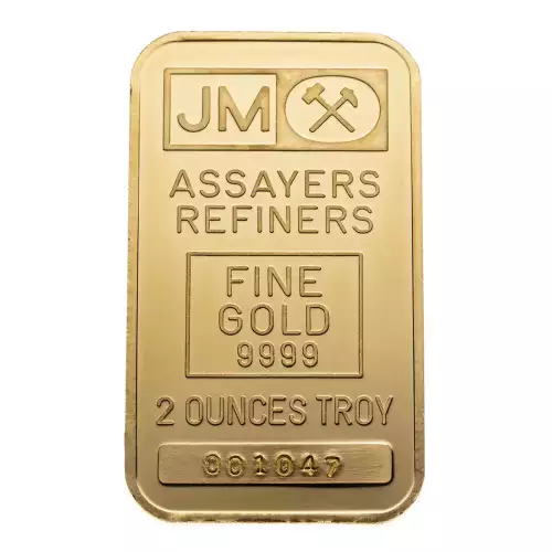 Misc Minted Gold Bar, 2 oz