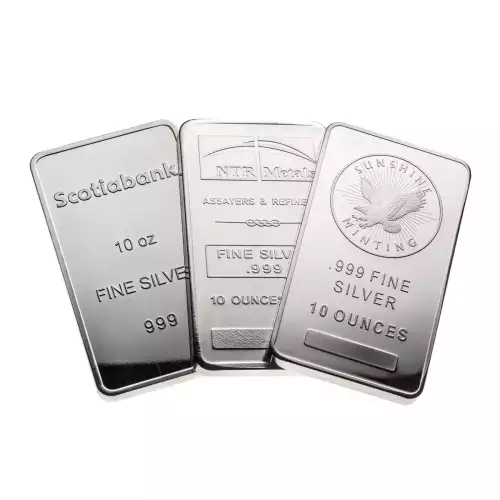Misc. Minted Silver Bar 10 oz