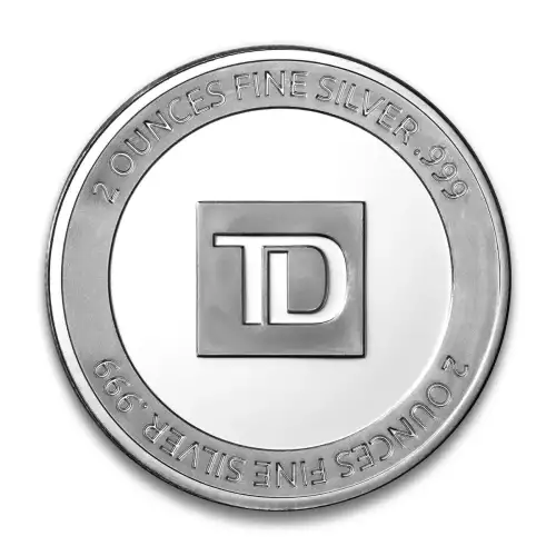 Misc. Minted Silver Round, 2 oz