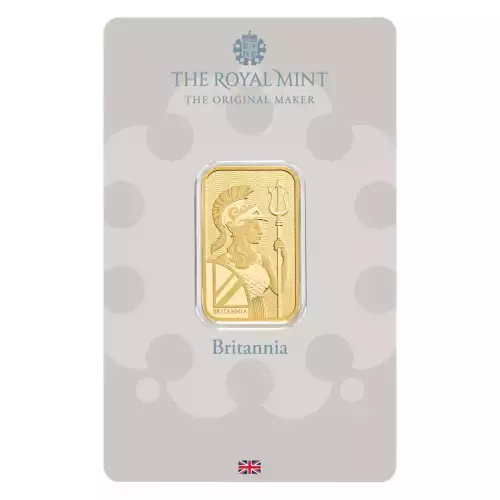 Royal Mint Refinery Gold Bar, 10 gram