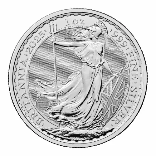 Royal Mint UK 1oz Silver Britannia - 2025