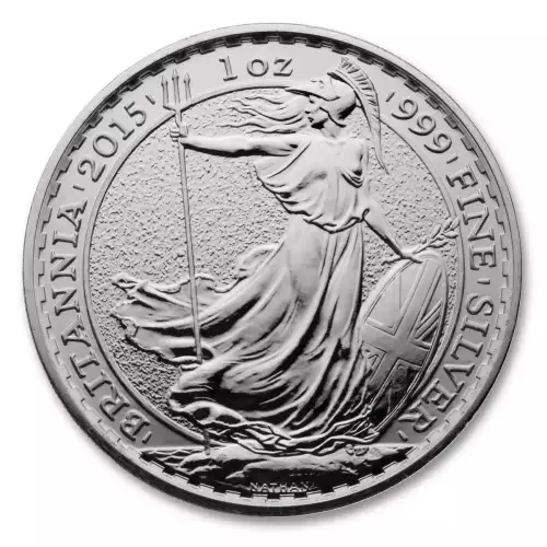 Royal Mint UK 1oz Silver Britannia - Backdated