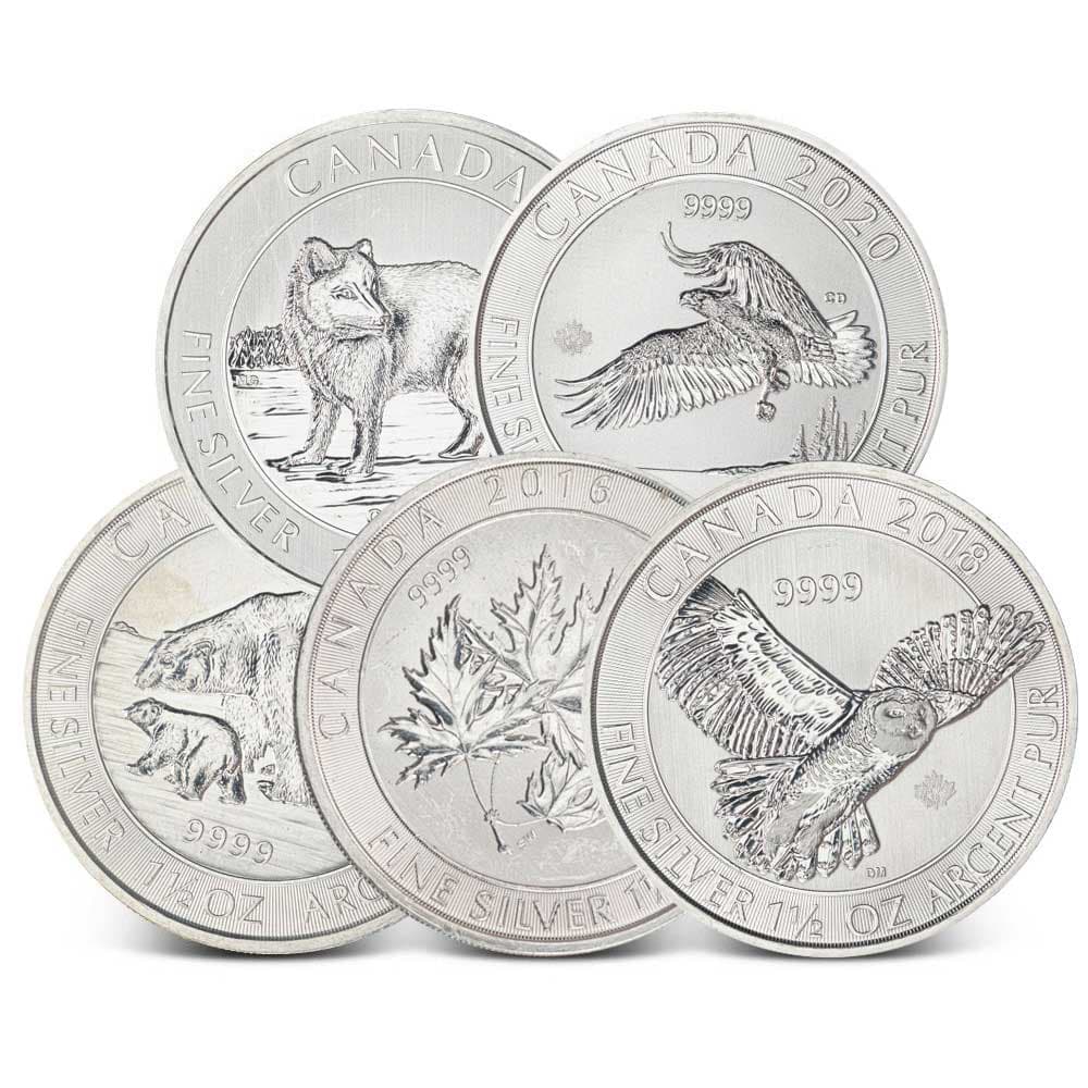 1.5 oz Silver Coin (Varied, Any Mint)