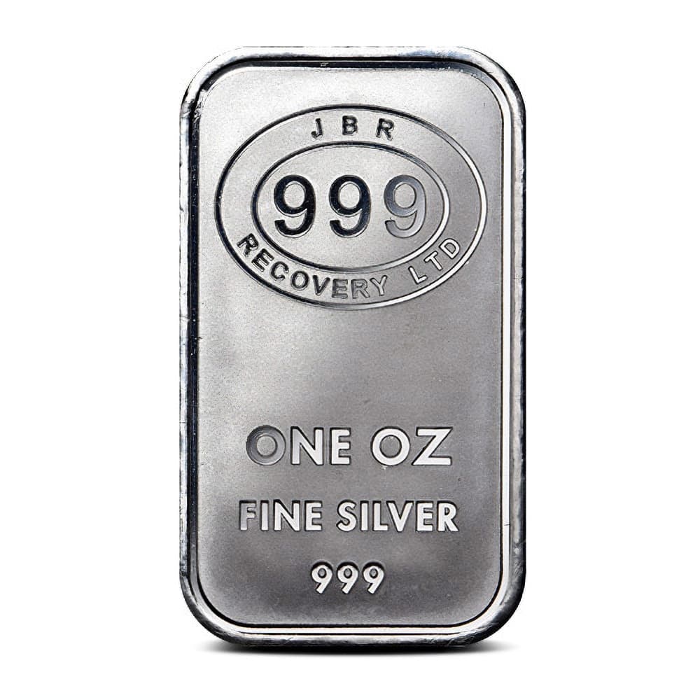 1 oz JBR Silver Bar (New)