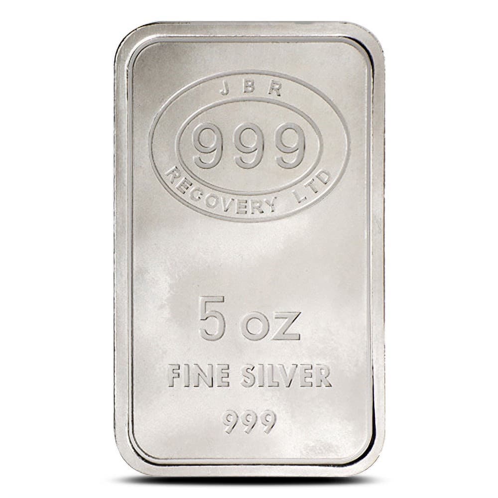 5 oz JBR Silver Bar (New)