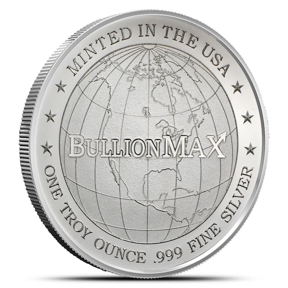 1 oz BullionMax Silver Round (New)