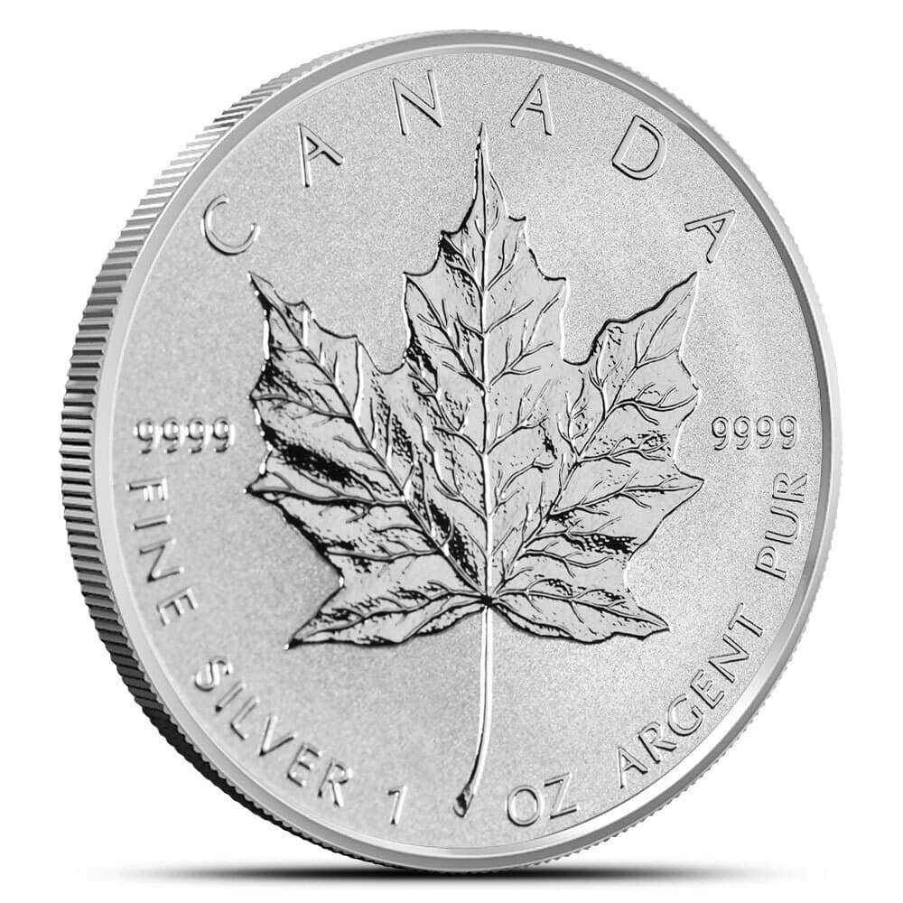 2010 1 oz Canadian Silver Maple Leaf Monster Box (500 Coins, BU)