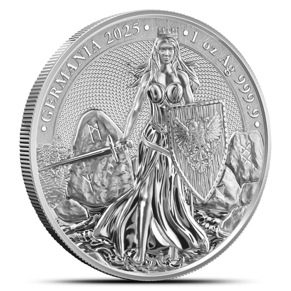 2025 1 oz Germania Silver Round (Capsule + CoA)