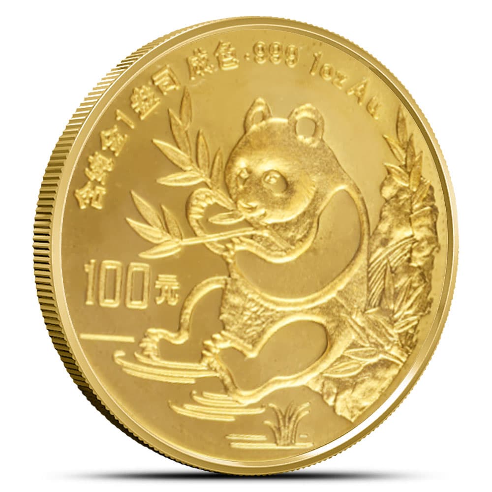 1991 1 oz Chinese Gold Panda Coin (Small Date, Sealed)