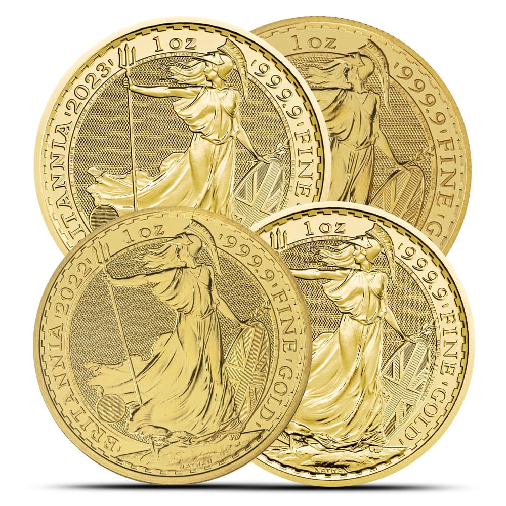 1 oz British Gold Britannia Coin (Random Year)