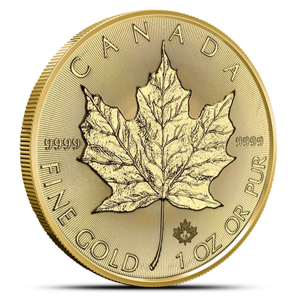 2018 1 oz Canadian Gold Maple Leaf Coin (BU)