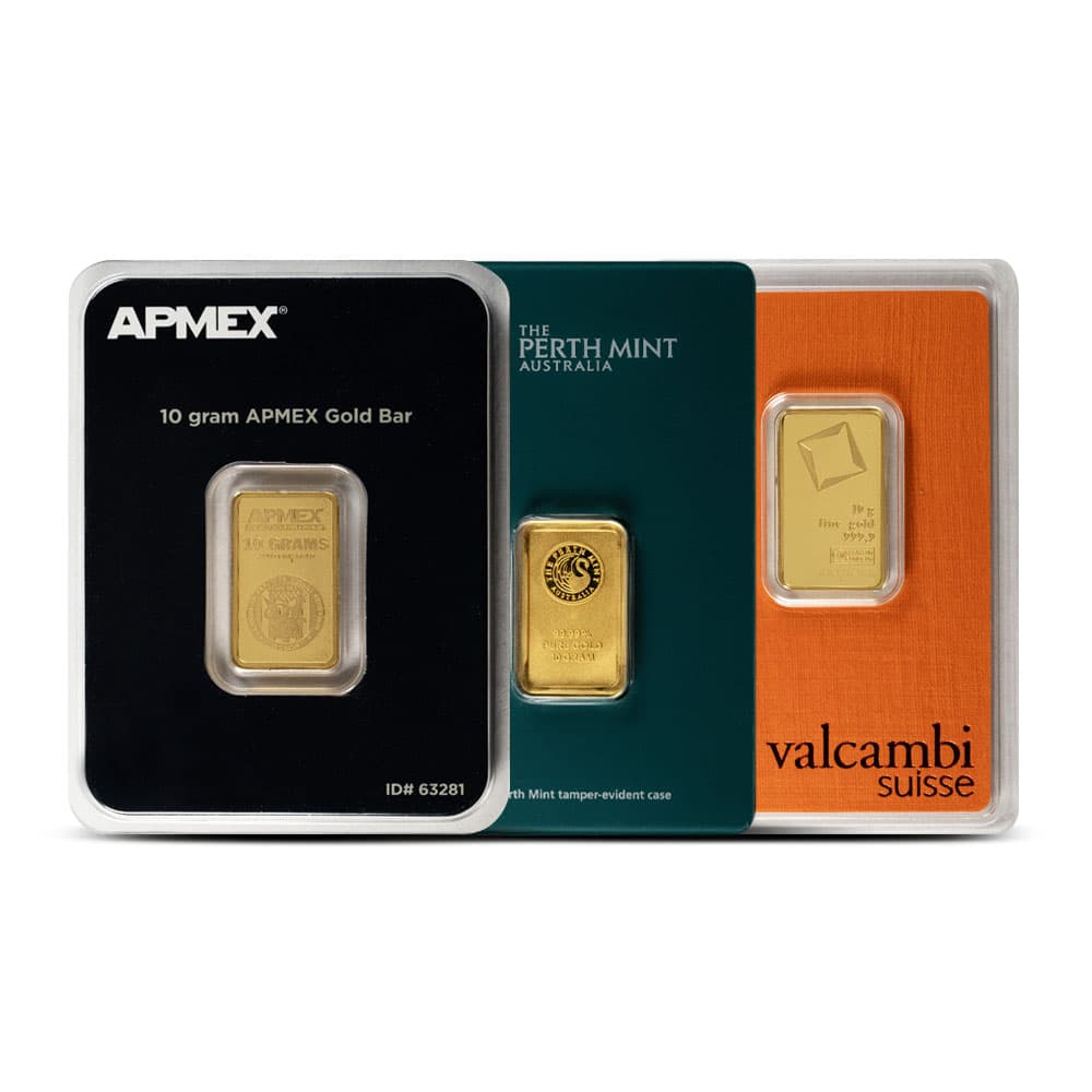 10 Gram Gold Bar (Varied Condition, Any Mint)