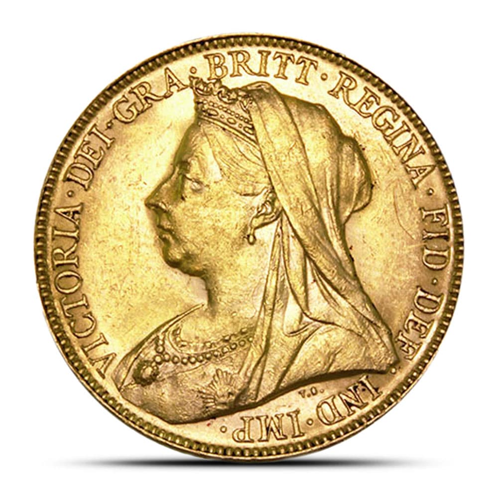 Great Britain Gold Sovereign Coin – Queen Victoria (Random Year, Circulated)