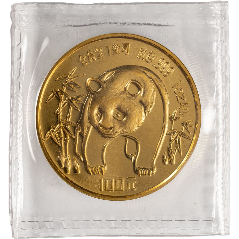 1986 1 oz Chinese Gold Panda Coin (Sealed)
