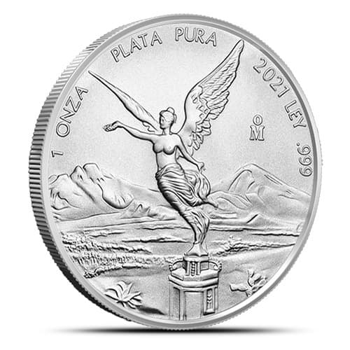 2021 1 oz Mexican Silver Libertad Coin (BU)