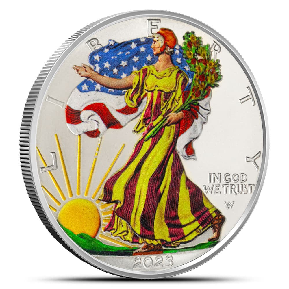 2023 1 oz Colorized American Silver Eagle Coin