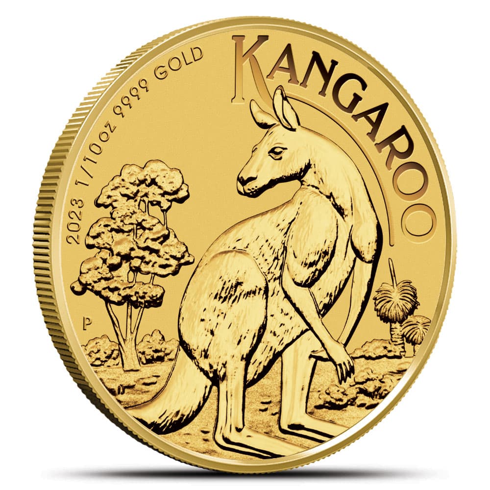 2023 1/10 oz Australian Gold Kangaroo Coin (BU)