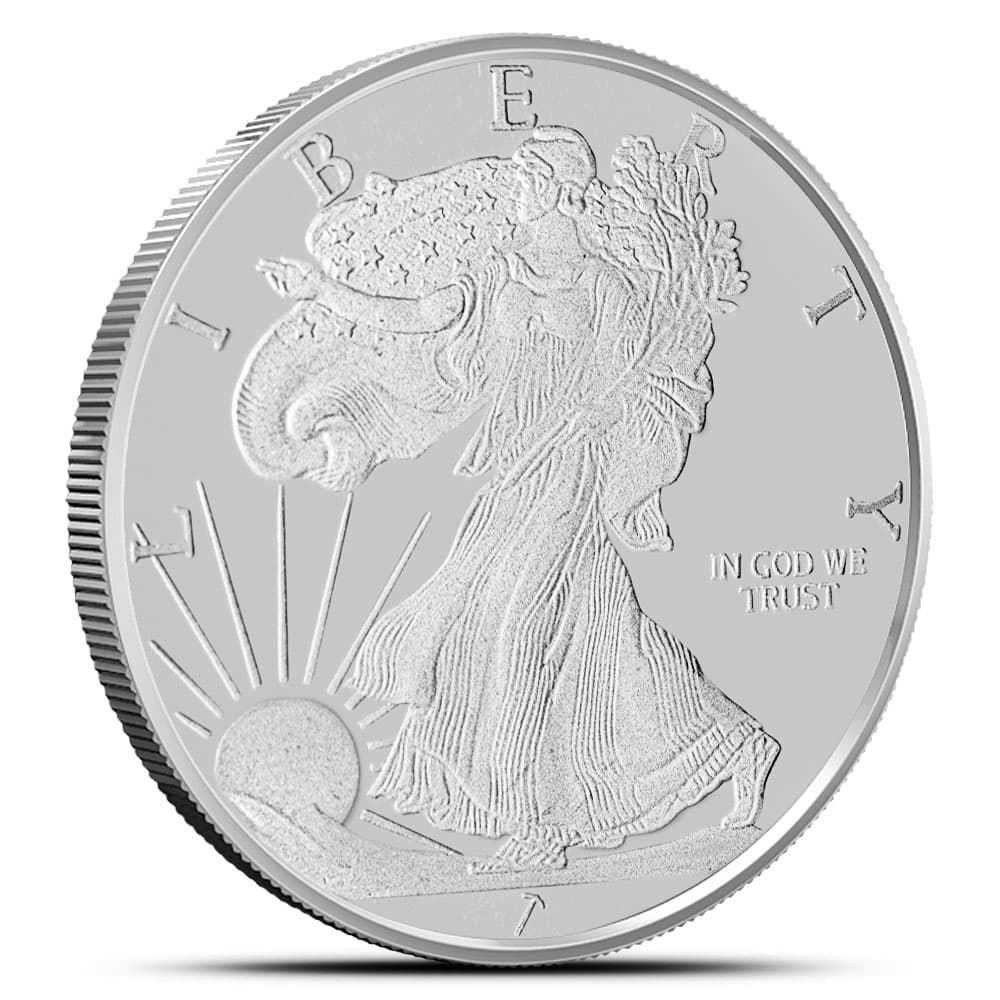 1/10 oz SilverTowne Walking Liberty Silver Round (New)