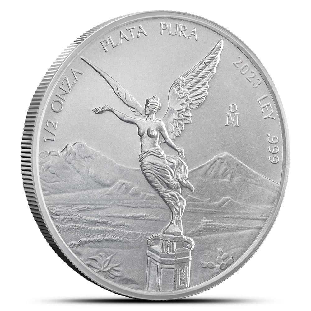 2023 1/2 oz Mexican Silver Libertad Coin (BU)
