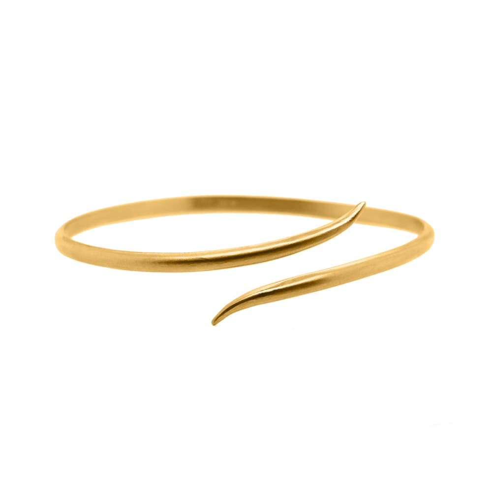 Nebü 23.9g 24K Slender Arrow Bangle