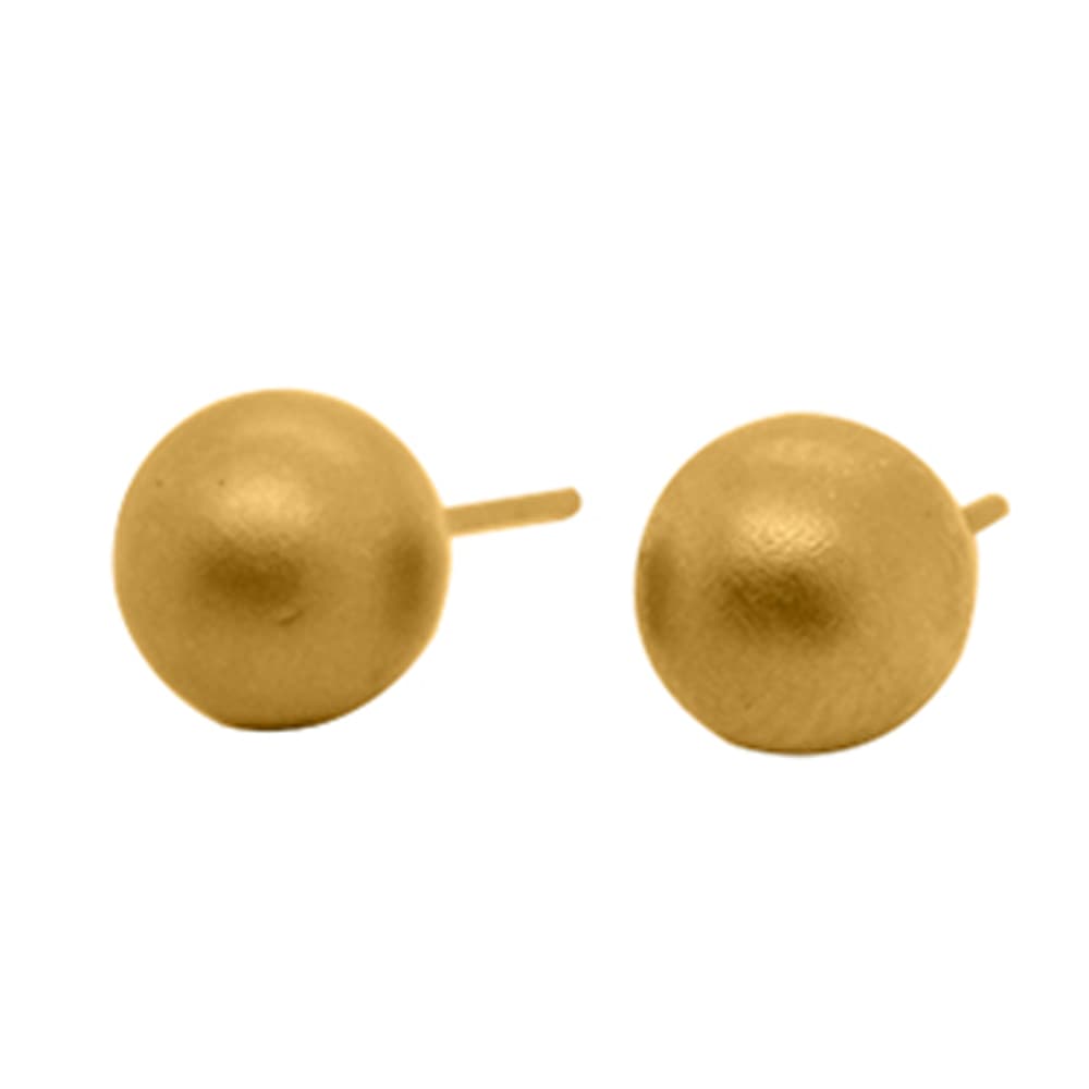 Nebü 12.7g 24K Orb Stud Earrings
