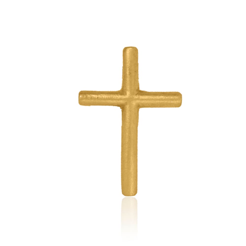 Nebü 9.8g 24K Slender Cross Pendant