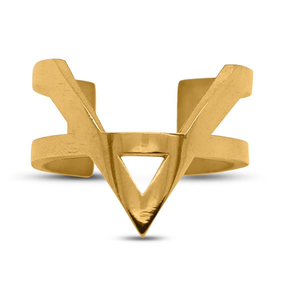 Nebü 7.5g 24K Arrow Ring