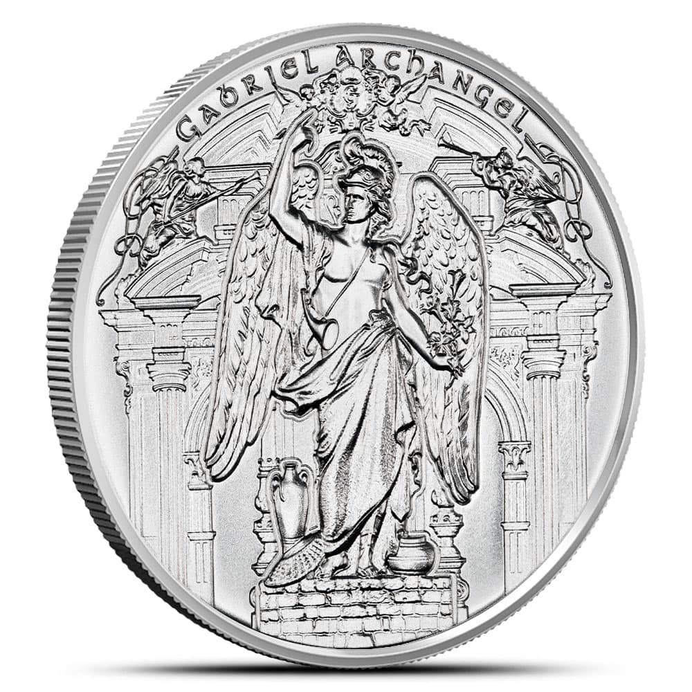1 oz Gabriel Archangel Silver Round (New)