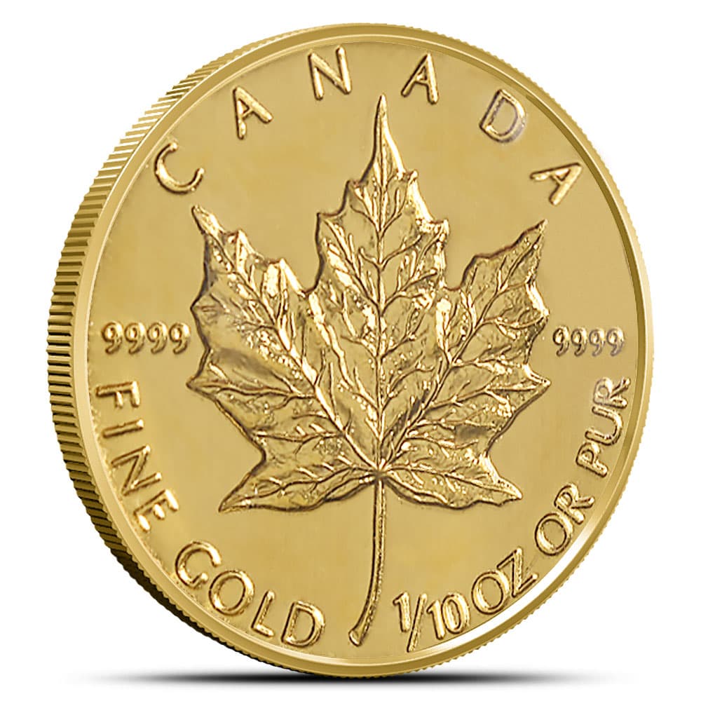2010 1/10 oz Canadian Gold Maple Leaf Coin