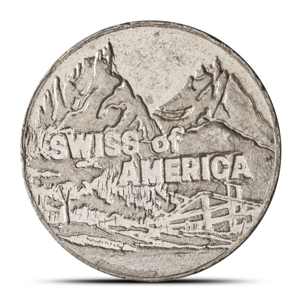 1 oz Swiss of America Silver Round
