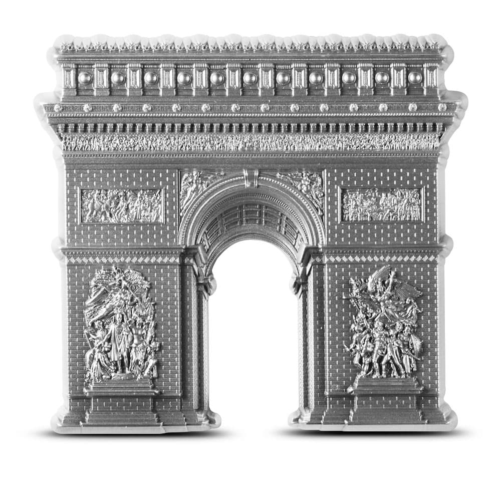 2 oz Triumphal Arch Silver Stackable (New)