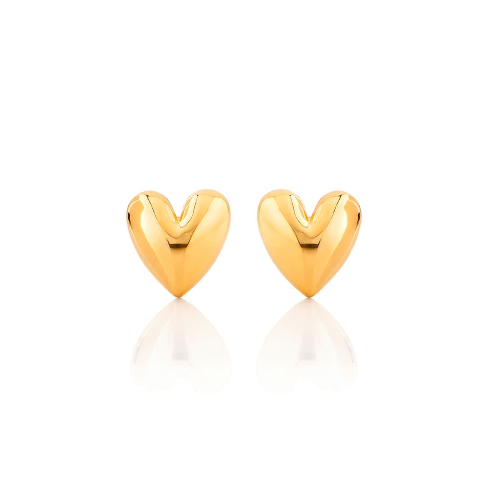 Nebü 9.25g 24K Sweetheart Earrings