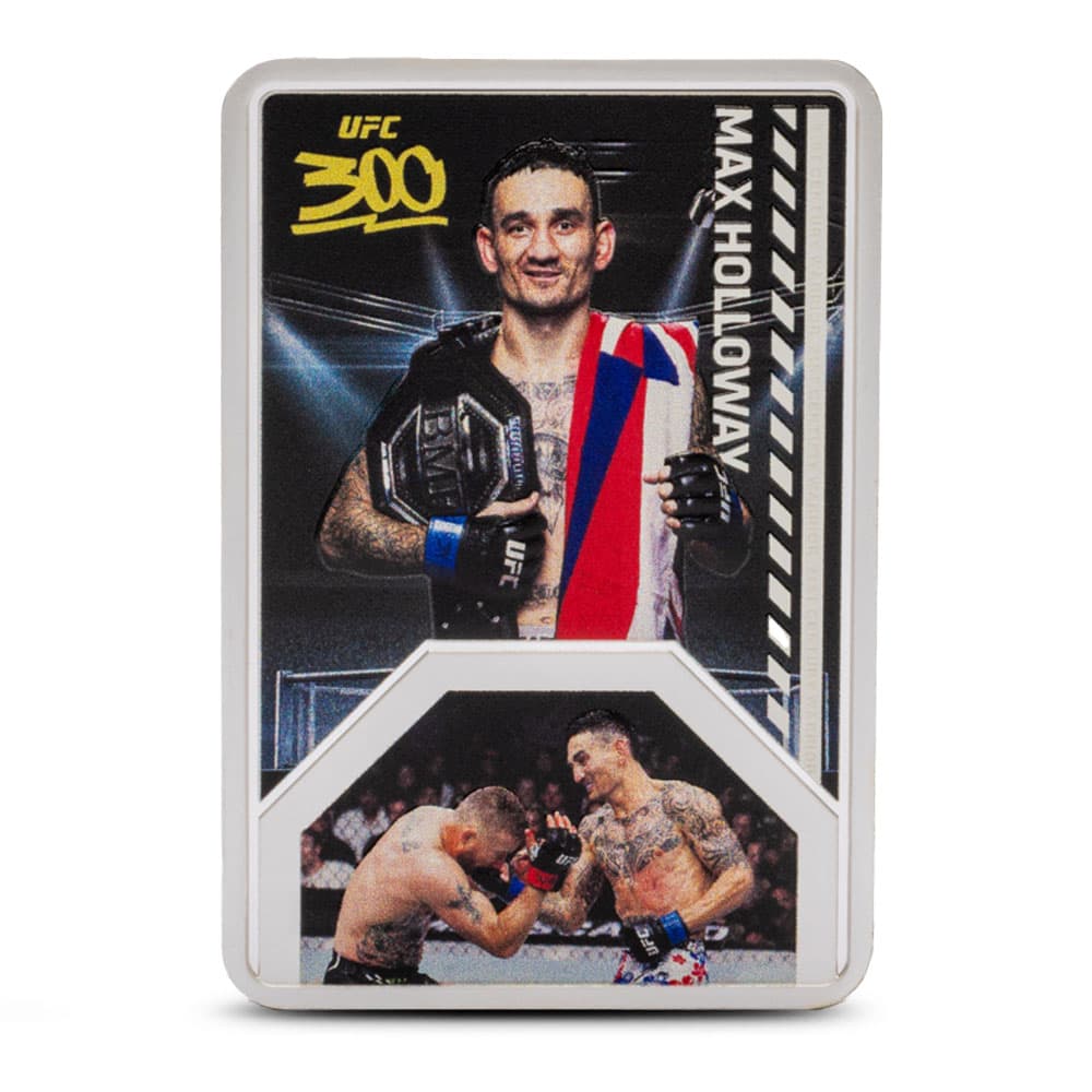 2024 1 oz Proof Colorized Niue Silver UFC Memorable Moment Coin (Box + CoA)