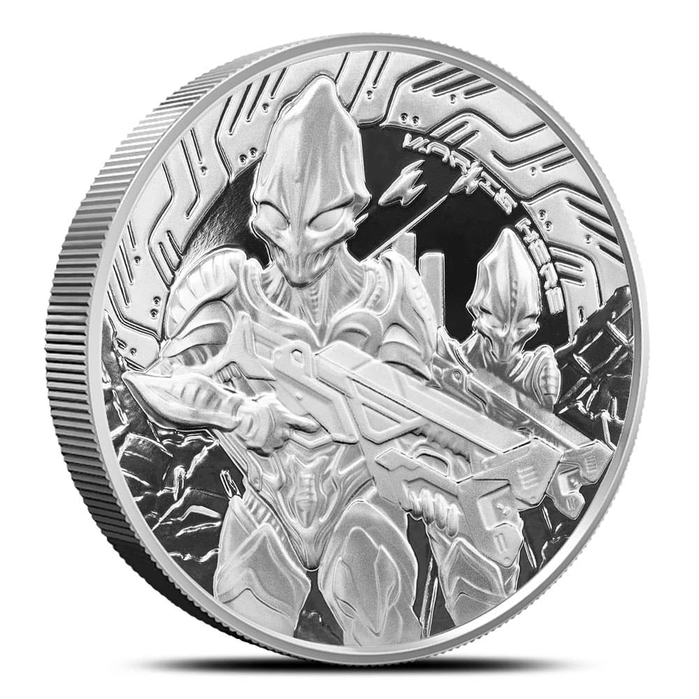 2024 5 oz Samoa Silver Alien Coin (BU)